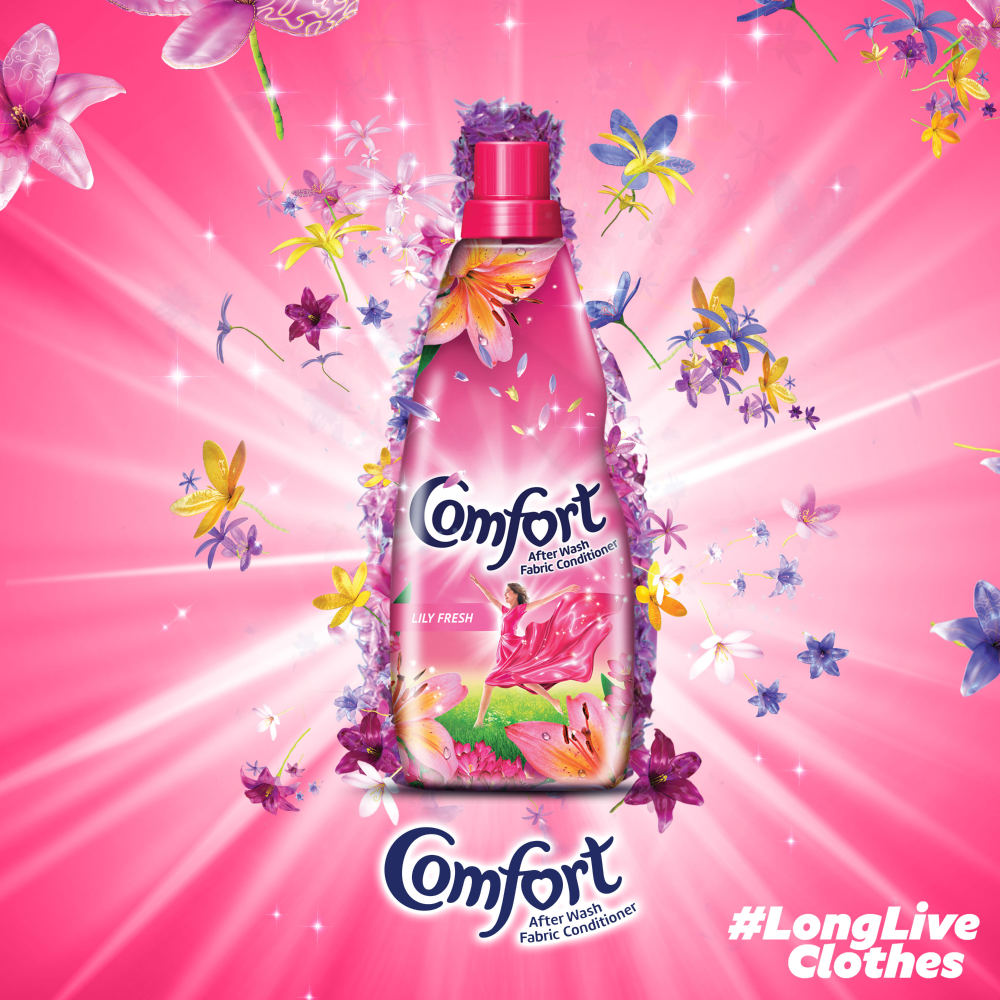Buy Comfort Fabric Softener Pink 200ML at the best price in