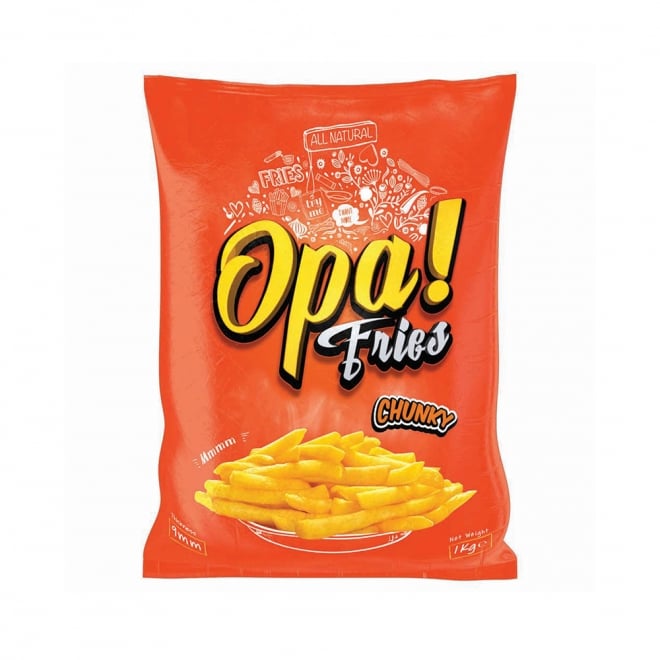 Frozen French Fries (9mm) 2 kg / 10 kg – TAZO Foods Pk