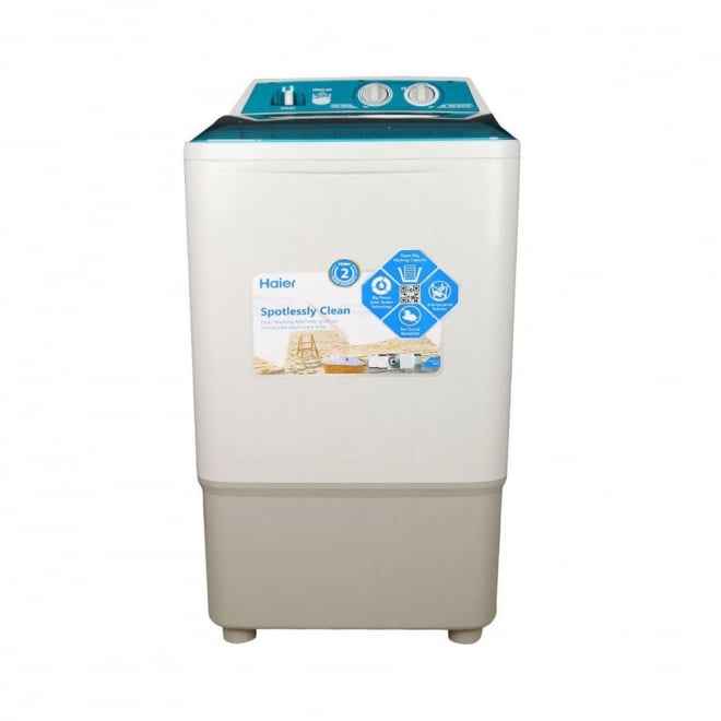 haier washing machine double price