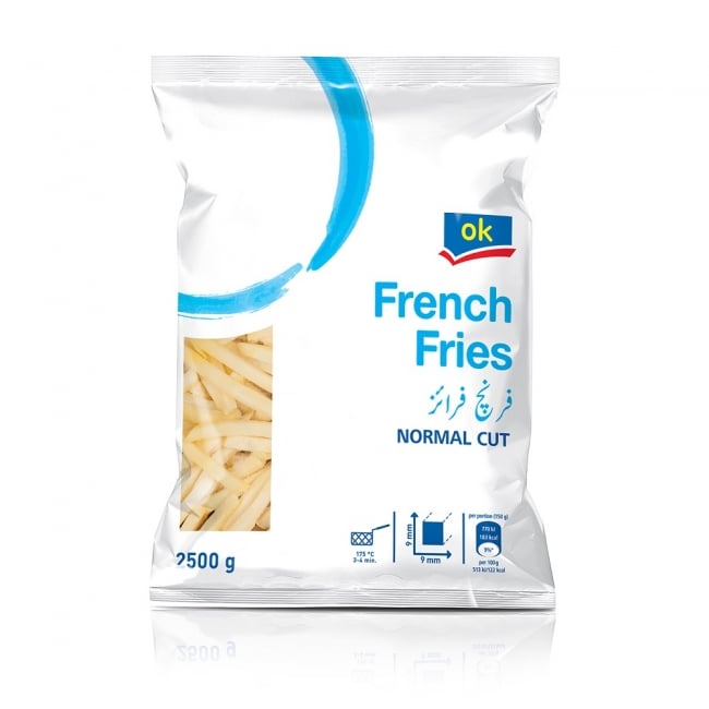 Frozen French Fries (9mm) 2 kg / 10 kg – TAZO Foods Pk